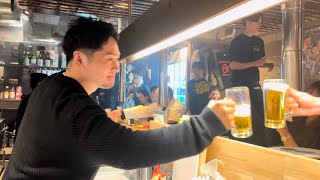 【岐阜豚ホルモンとんとんOpen】ファンの方達と乾杯【ゲストは○っけん君】