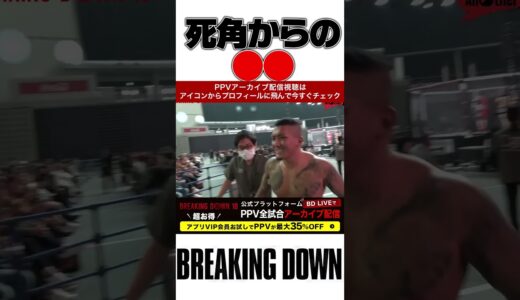 何でやられたか分からない｜ブレイキングダウン 朝倉未来 朝倉海 白川陸斗 BreakingDown