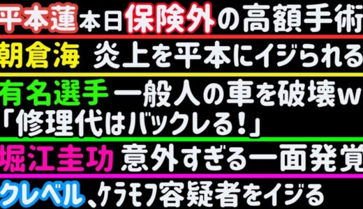 【平本蓮】保険外の超高額手術【RIZIN佐賀】嫌な予感【朝倉未来】発見【クレベル】ケラモフの代打を名乗り出るww【堀江圭功】意外過ぎる一面【ヤーマン】【牛久絢太郎】【ストラッサー起一】など